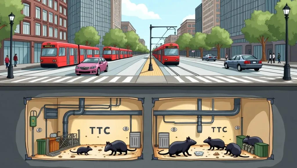  rodents in Toronto’s subway